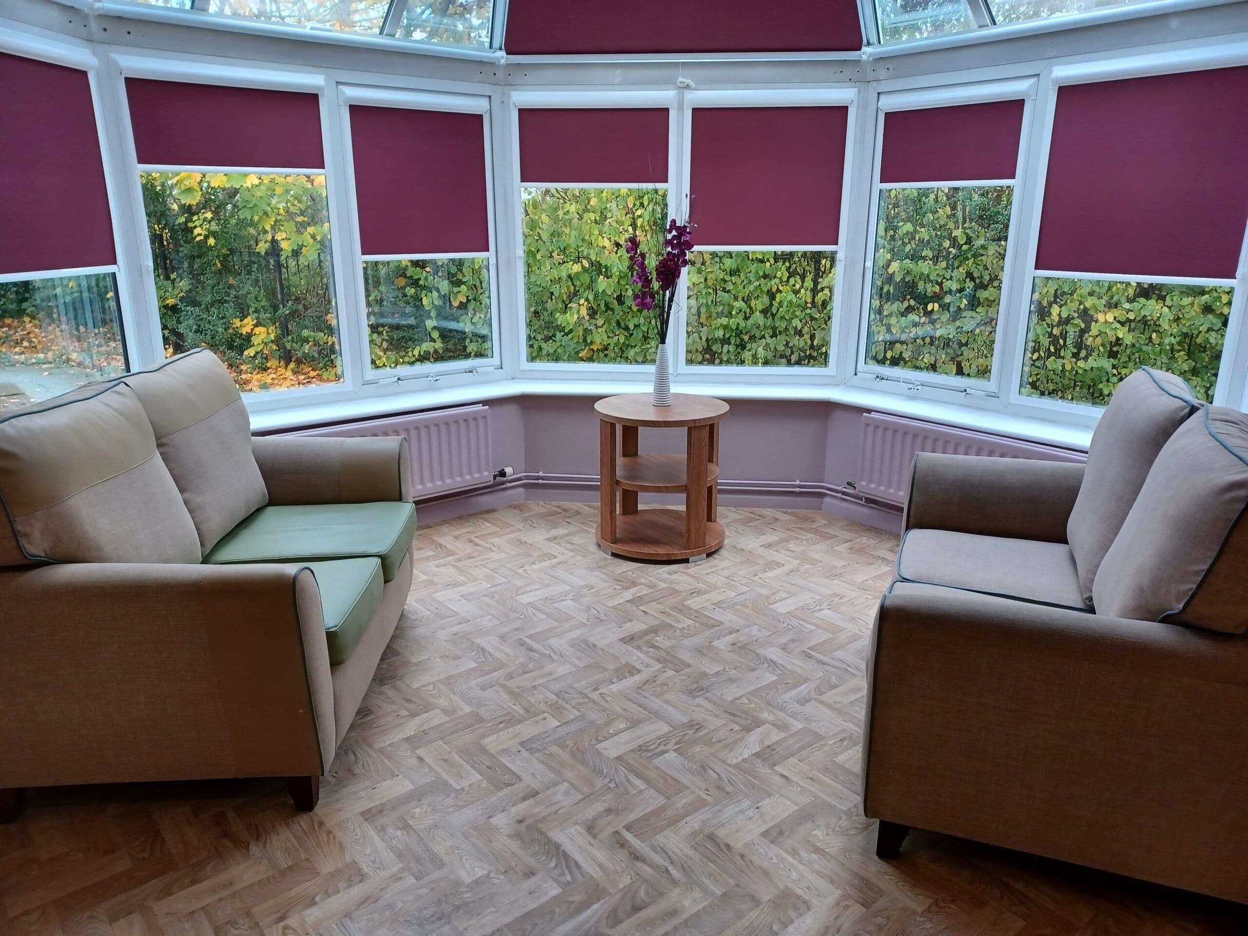 Communal area at Knowles Court Care Home, Bradford, West Yorkshire