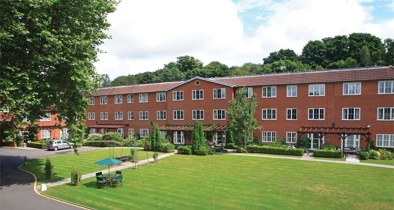 Exterior of Lakeside Living Retirement Development in Ashford, Kent