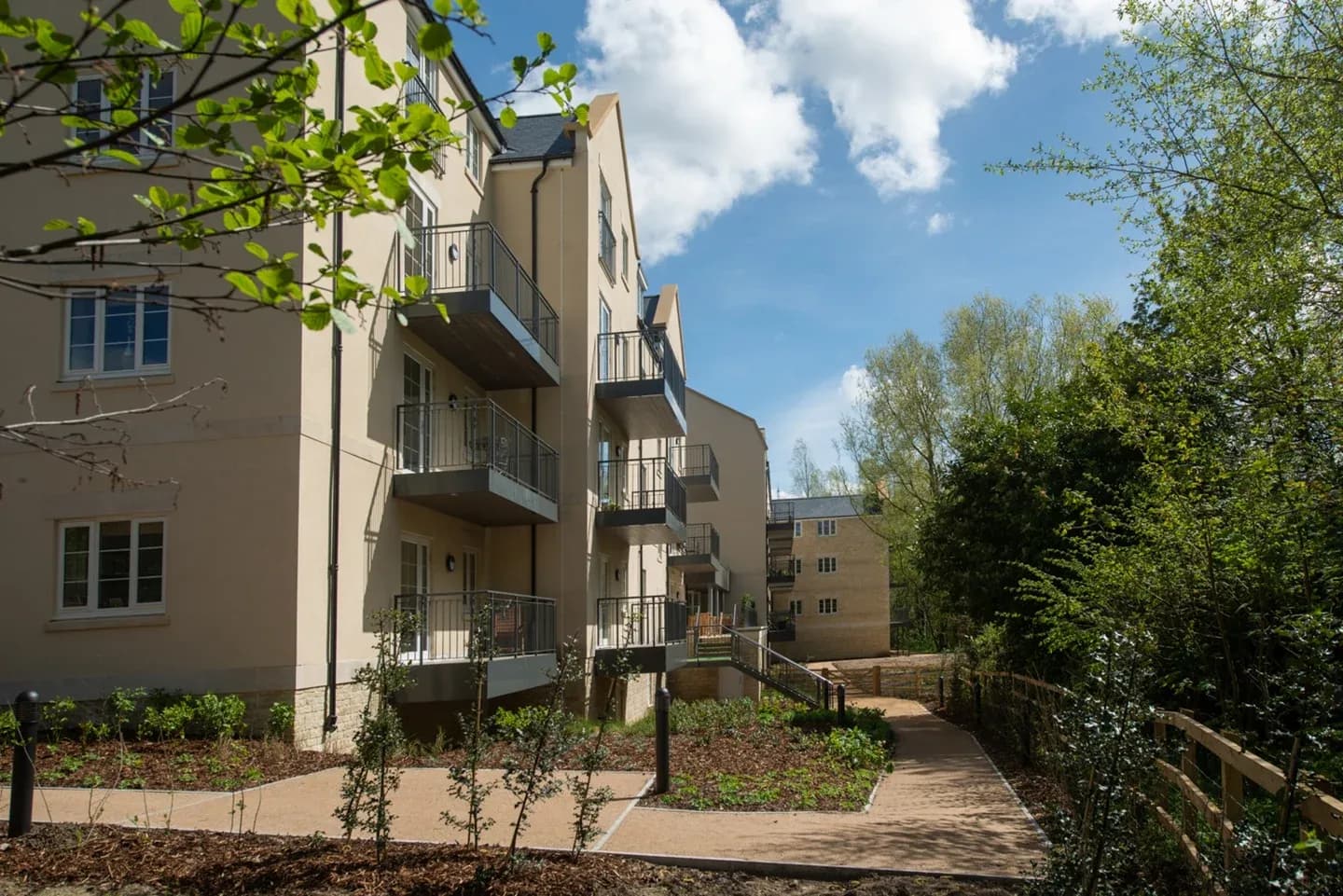 Exterior of Lambrook Court in Bath, Somerset