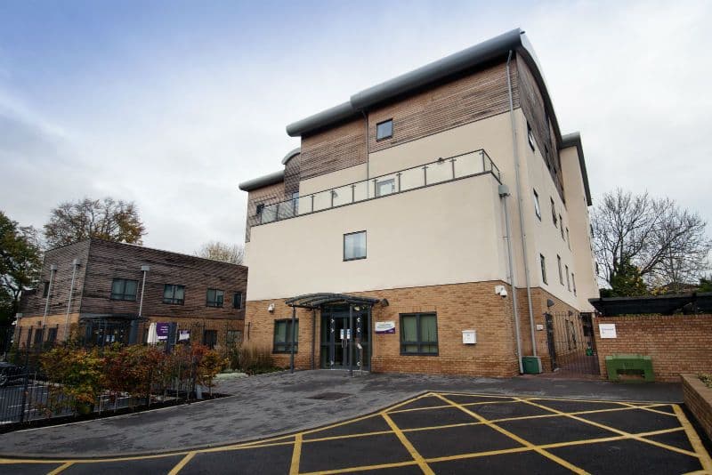 Exterior of Langley Oaks Care Home in Croydon, Greater London