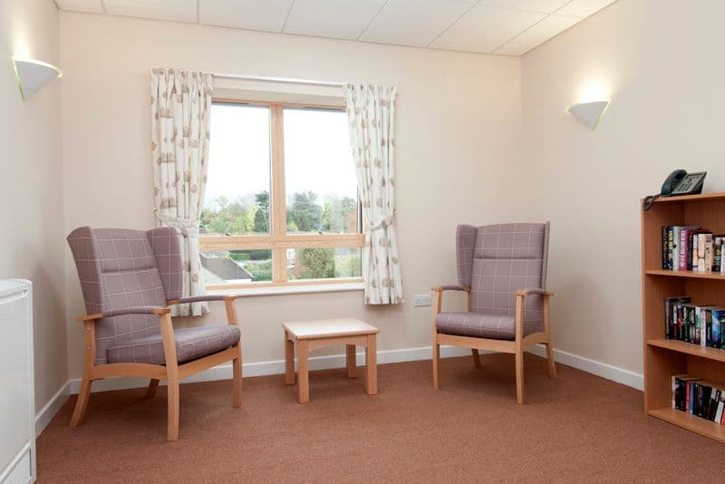 Lounge of Langley Oaks Care Home in Croydon, Greater London