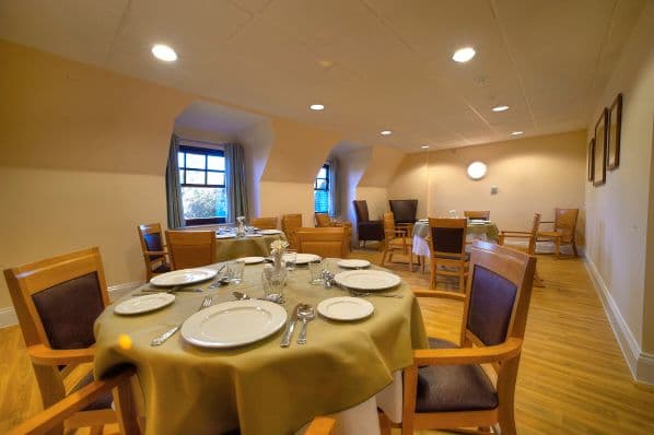 Dining Area of Larkland House Care Home in Ascot, Berkshire