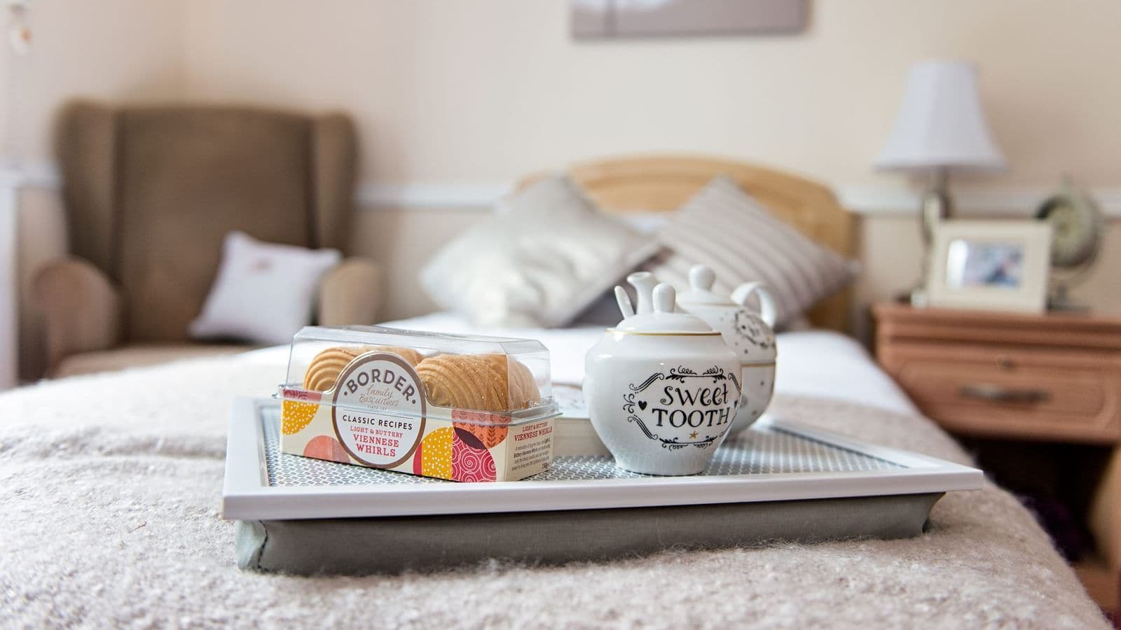 Bedroom at Latham Lodge Care Home in Portsmouth, Hampshire