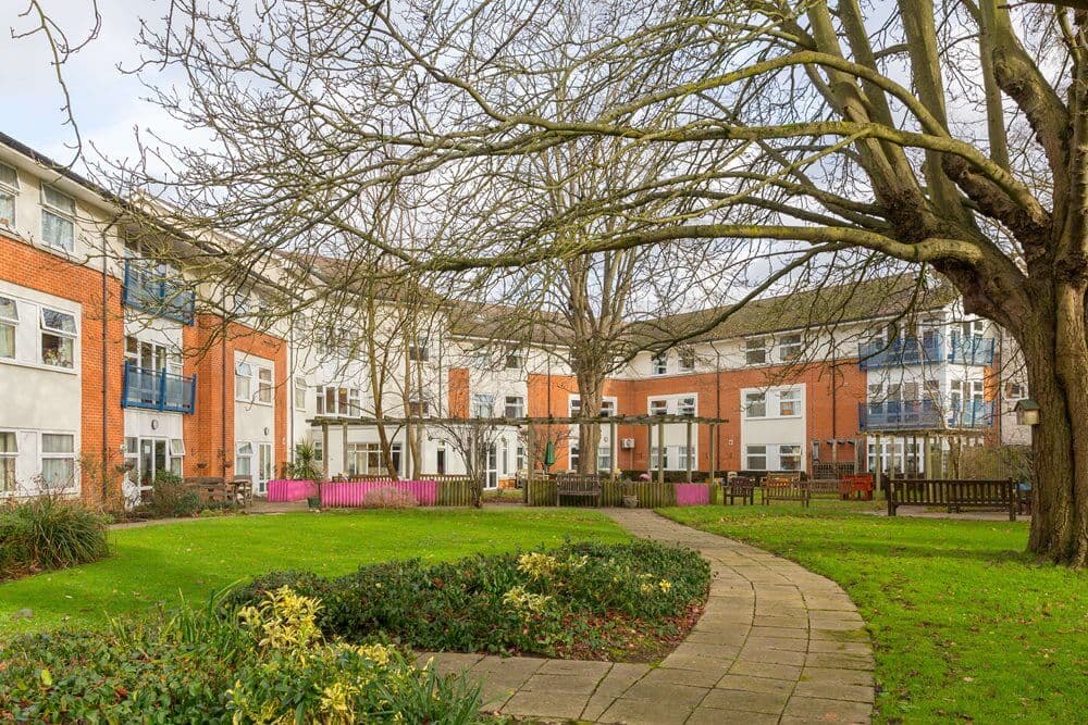 Garden of Laurel Dene Care Home in Hampton, Richmond upon Thame