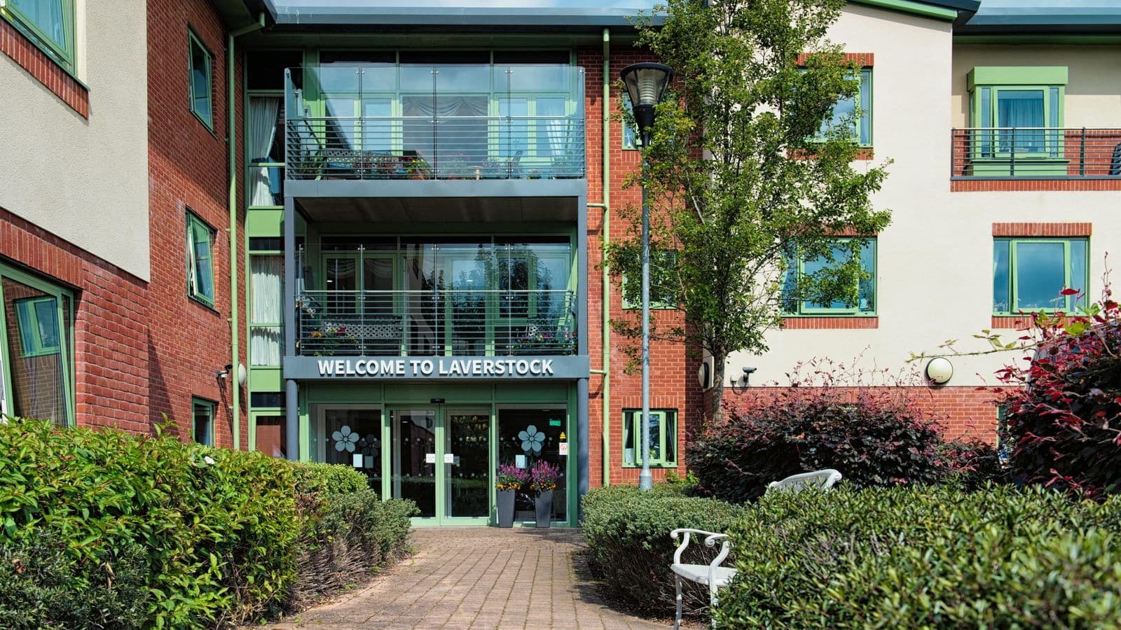 Exterior of Laverstock Care Home in Salisbury, Wiltshire