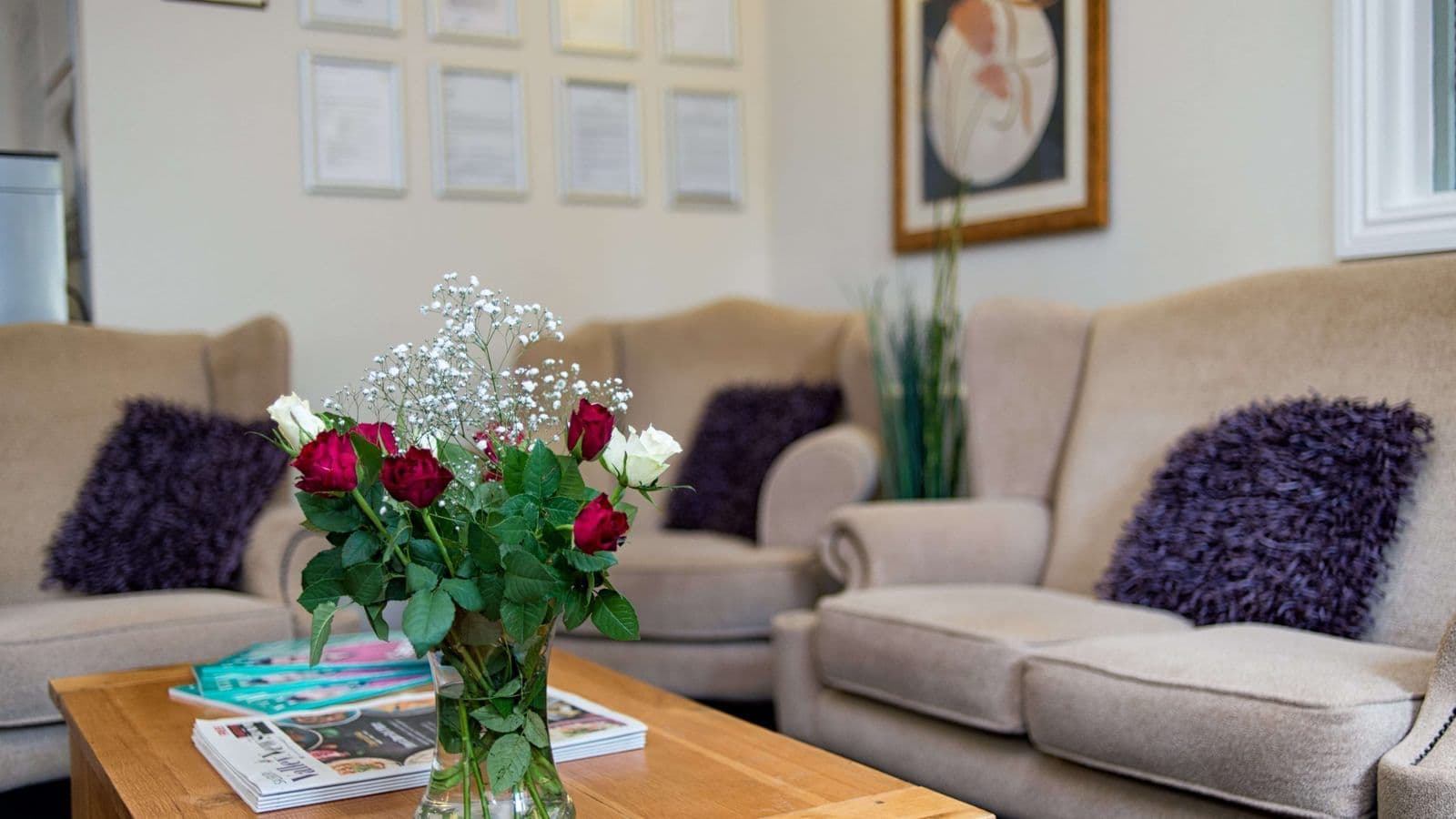 Communal Area at Laverstock Care Home in Salisbury, Wiltshire