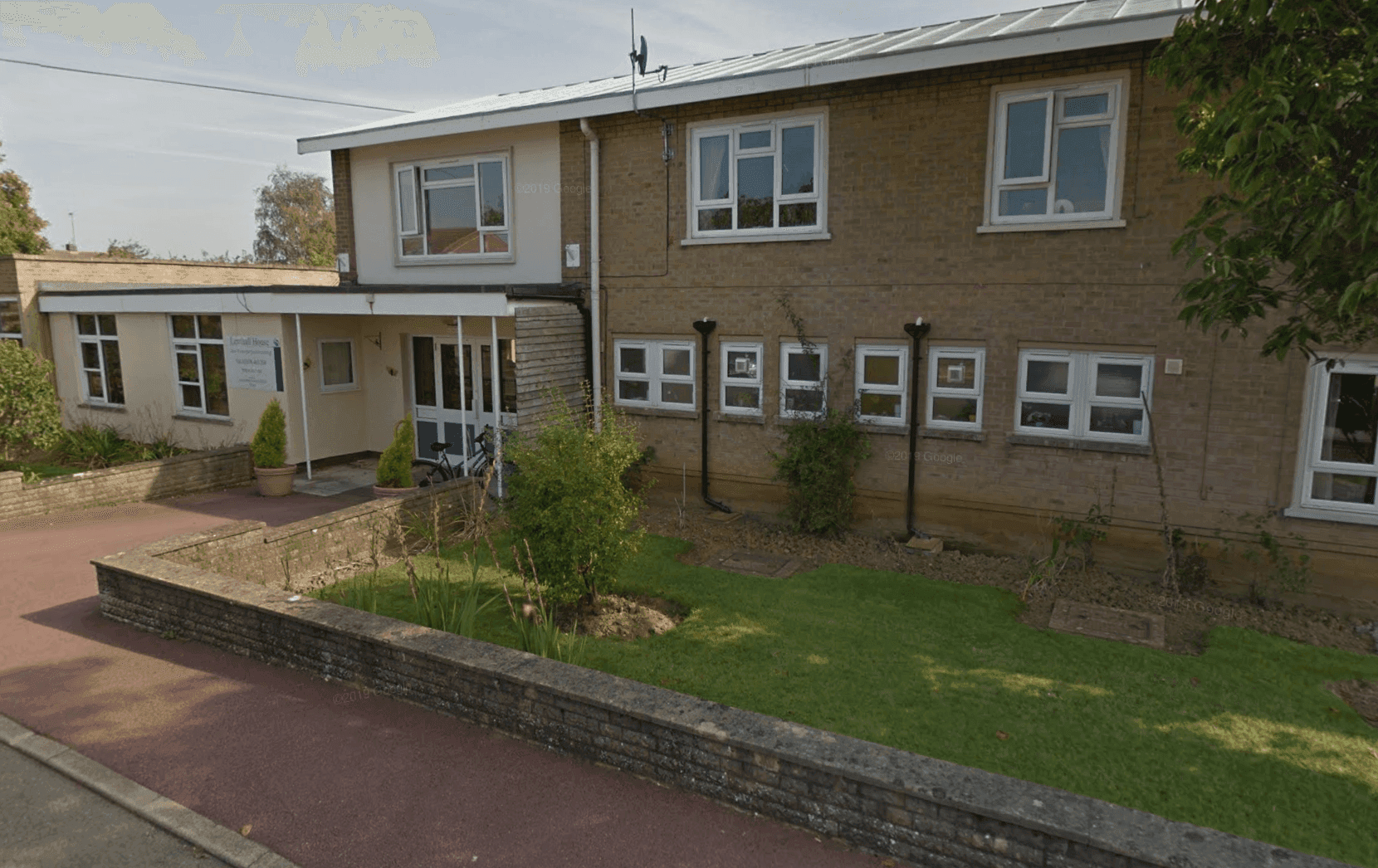 Exterior of Lenthall House Care Home in Market Harborough, Leicestershire