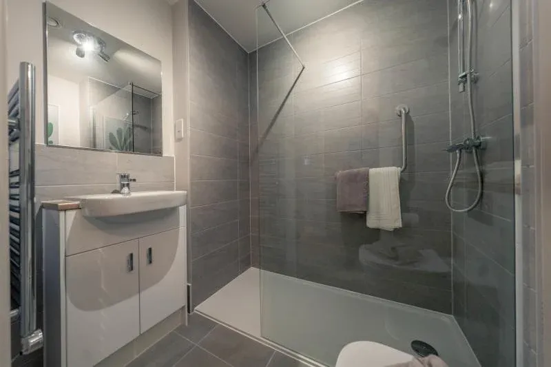 Bathroom at Lionheart Court Retirement Apartment in Waltham Abbey, Epping Forest