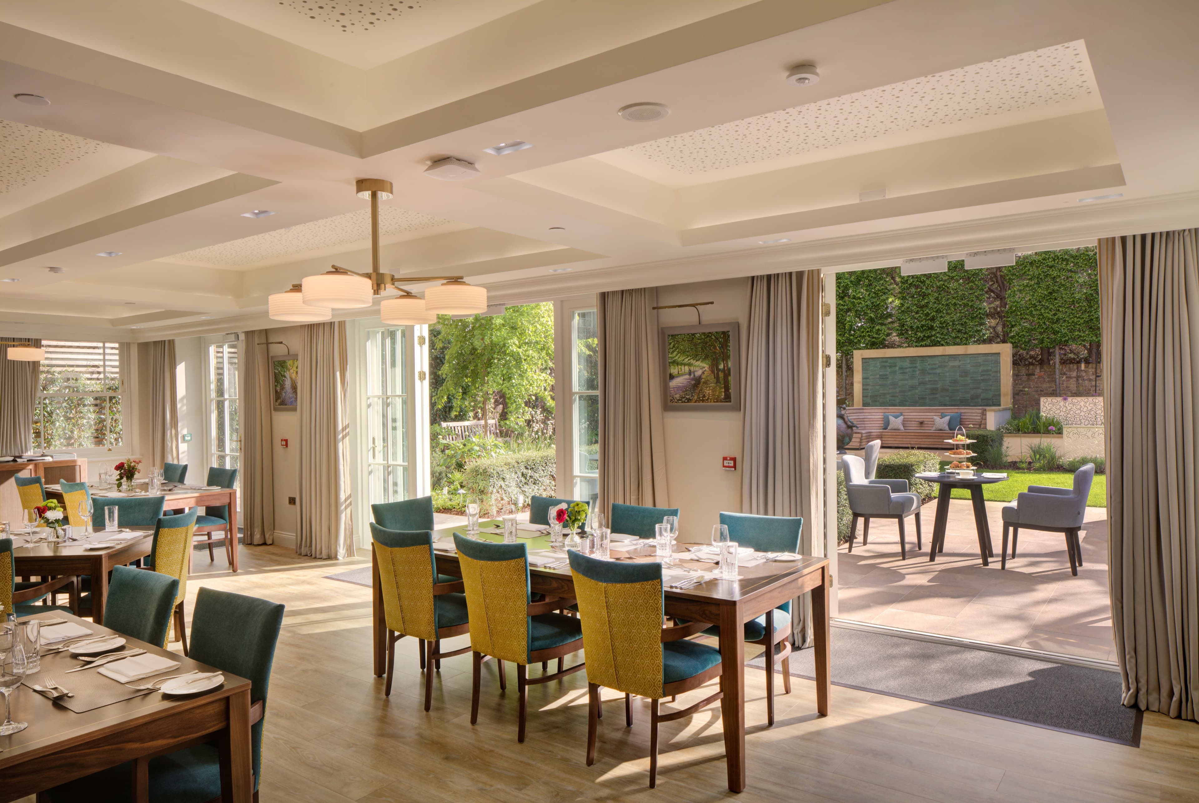 Dining Room at Abbey Road Care Home in London, England