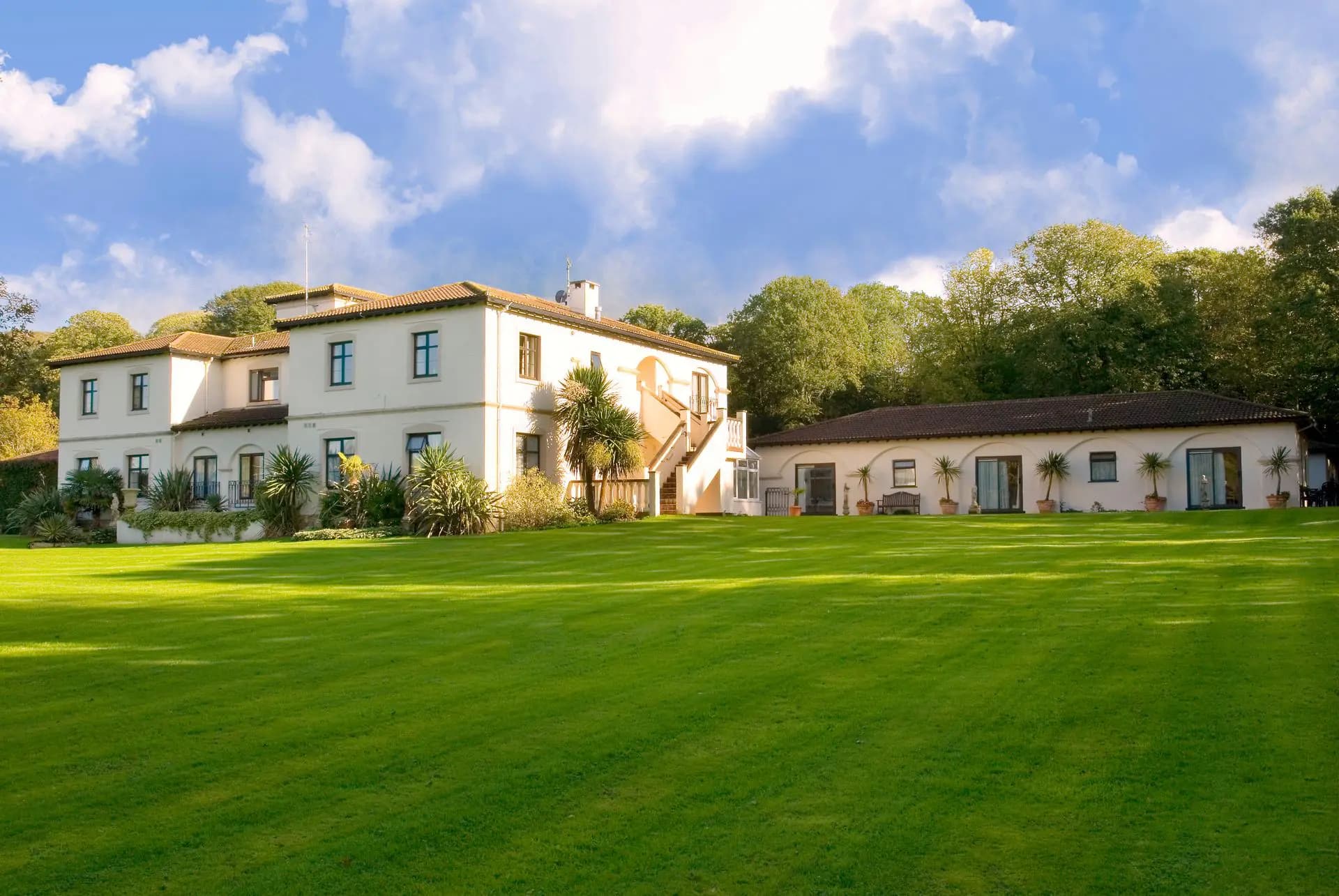 Exterior of Magna care home in Wimborne, Dorset