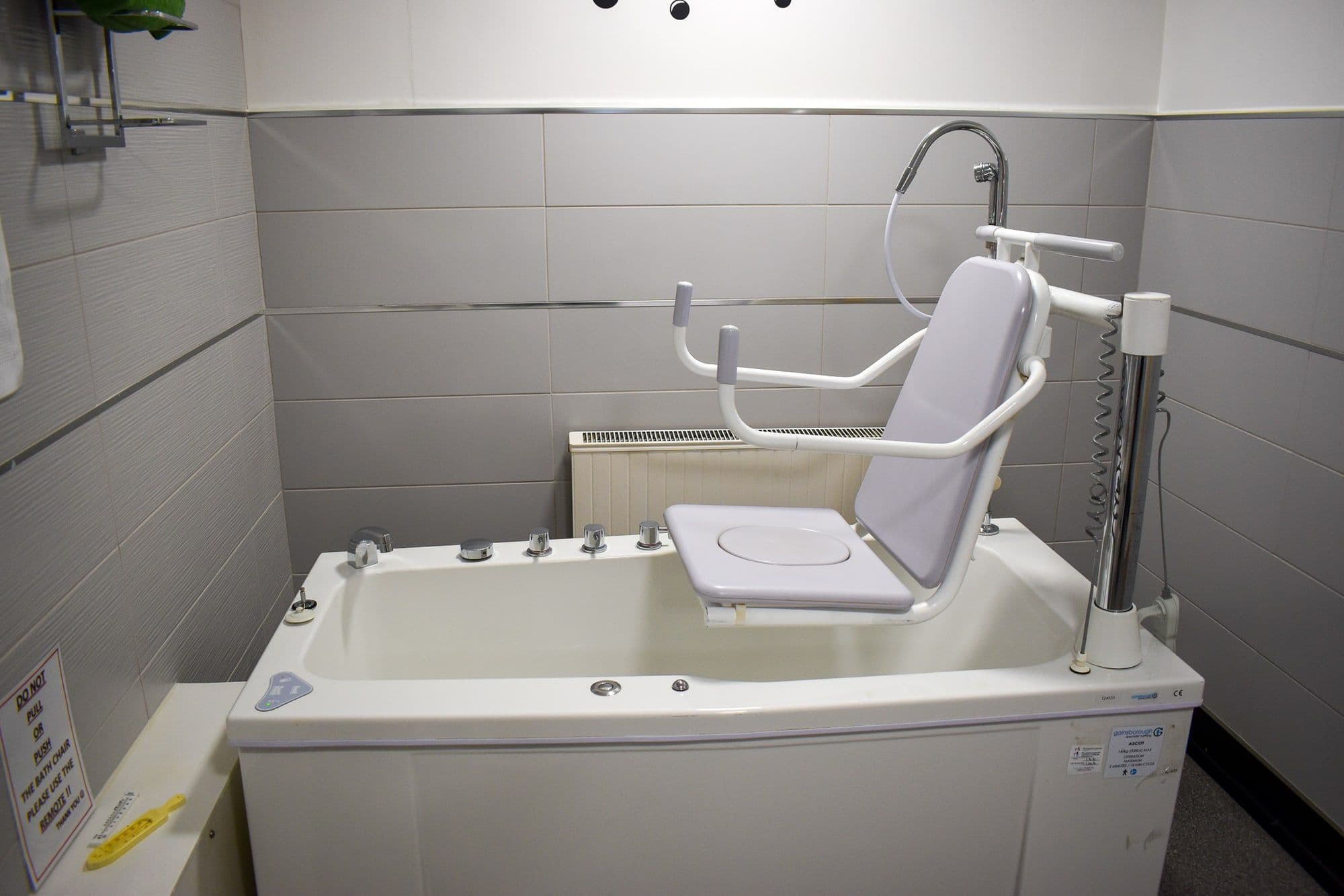 Bathroom at Mahogany Care Home, Newtown, Wigan, Lancashire