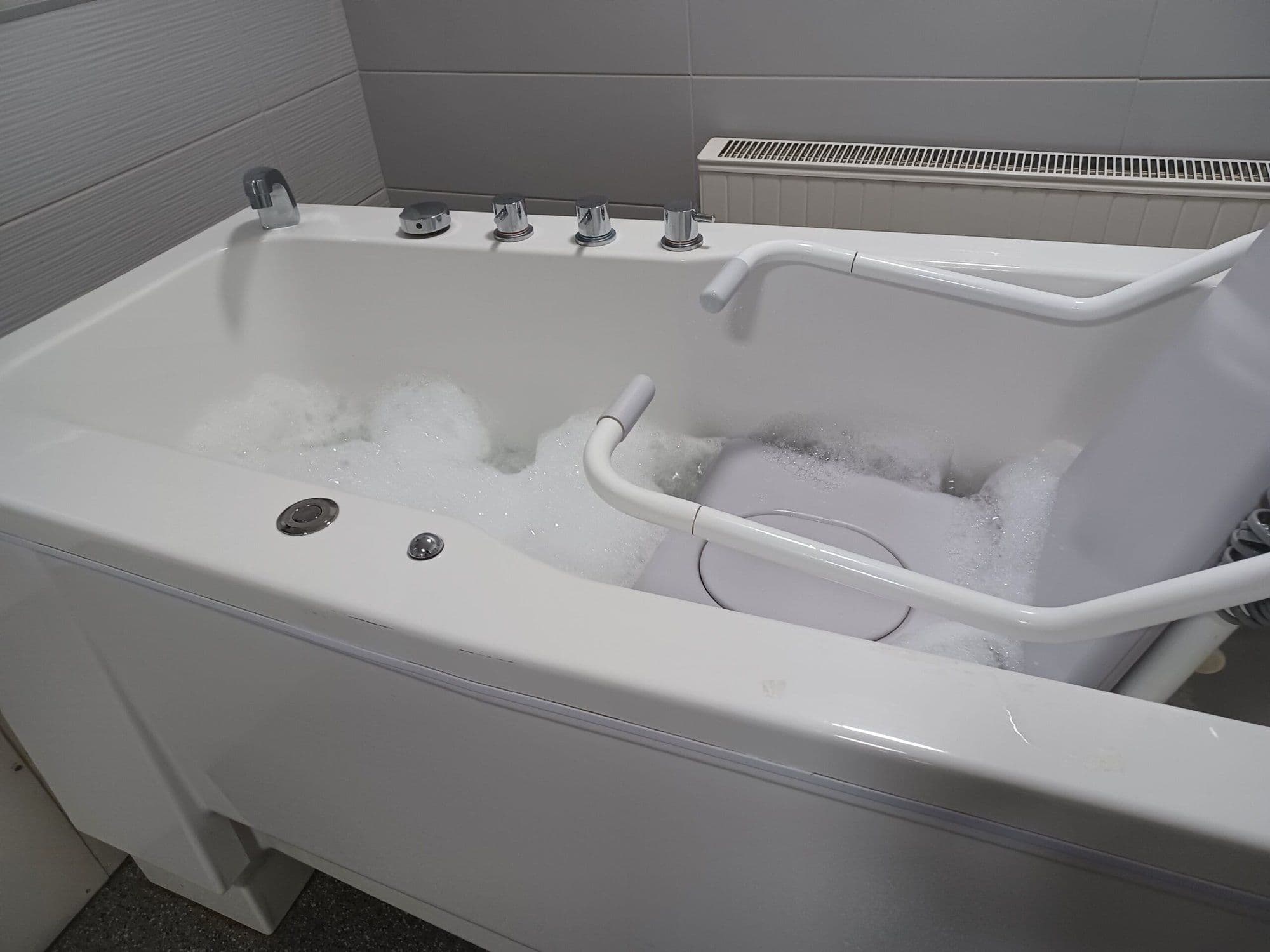 Bathroom at Mahogany Care Home, Newtown, Wigan, Lancashire