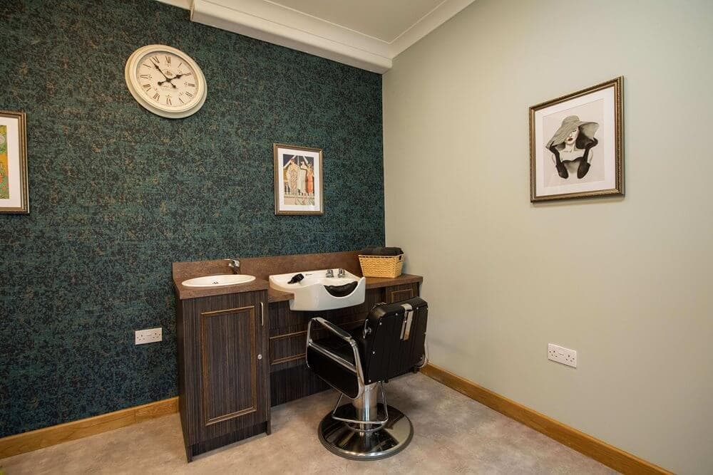 Salon of Manor Lodge Care Home in Chelmsford, Essex