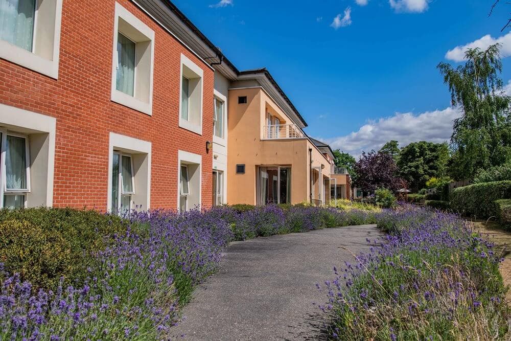 Garden of Manor Lodge Care Home in Chelmsford, Essex