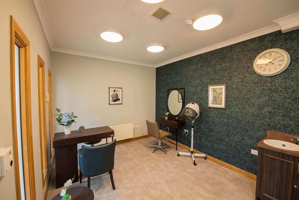 Salon of Manor Lodge Care Home in Chelmsford, Essex