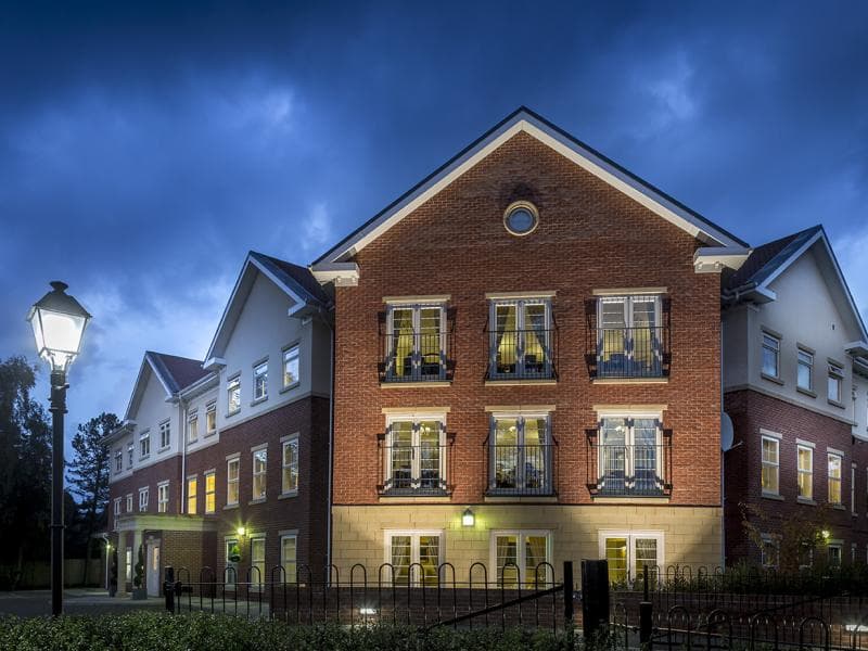 Exterior of Maple Leaf Lodge in Grantham, Lincolnshire