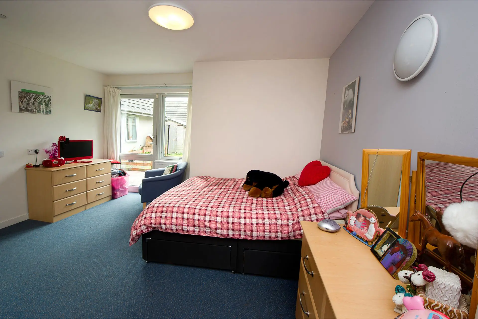 BEdroom of Marchglen care home in Alloa, Scotland