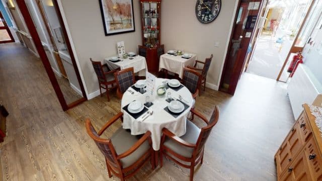 Dining Room at Parkview House Care Home in Chingford, Waltham Forest