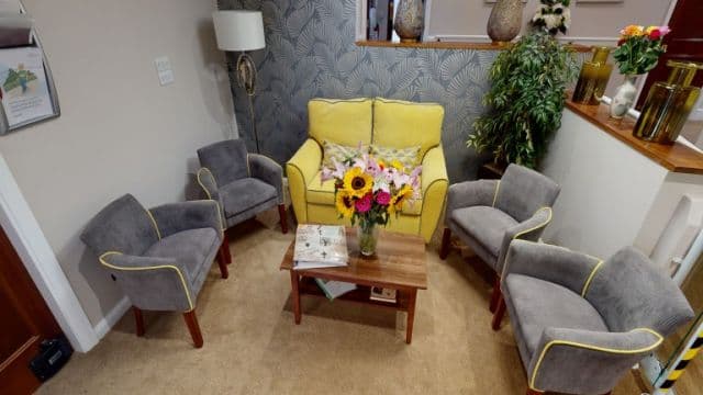 Lounge at Parkview House Care Home in Chingford, Waltham Forest