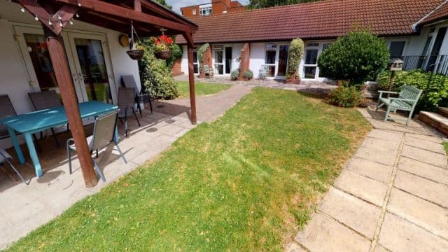 Garden at Parkview House Care Home in Chingford, Waltham Forest