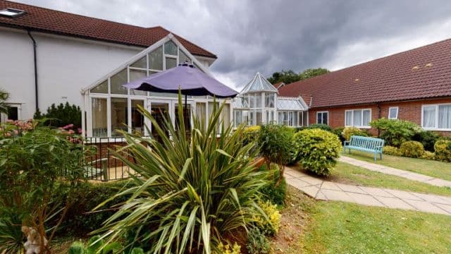 Exterior of Parkview House Care Home in Chingford, Waltham Forest