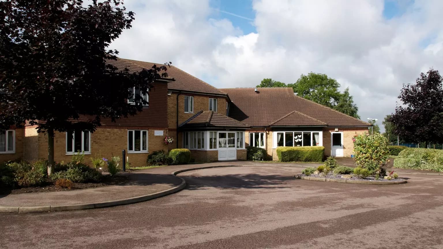 Exterior of Mayfair Lodge care home in Watkins Rise, Hertfordshire