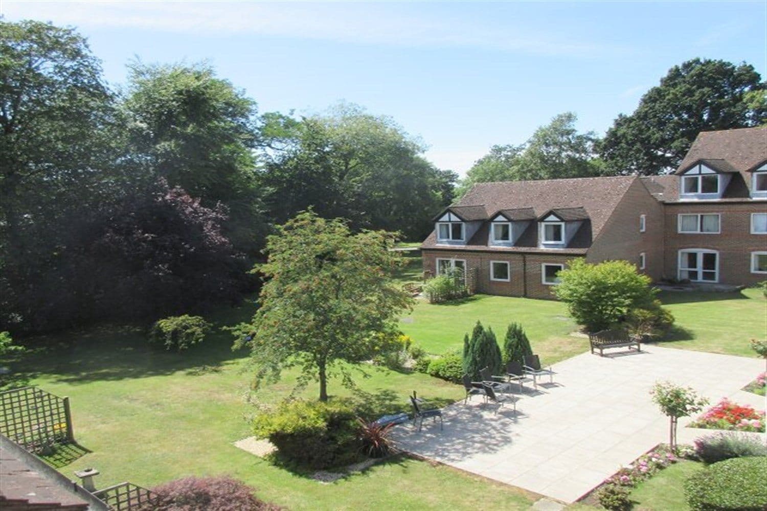 Exterior of Mckernan Court in Sandhurst, Berkshire