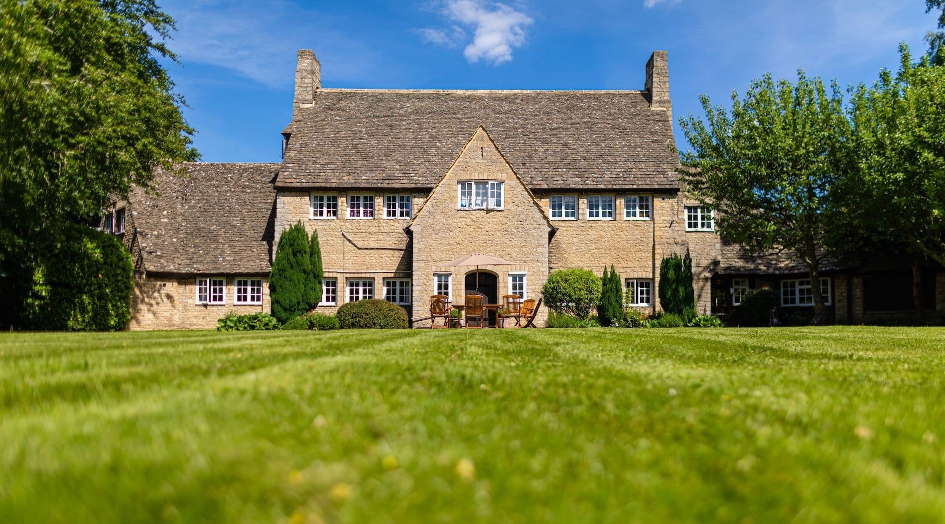 Exterior of Merryfield House care home in Witney