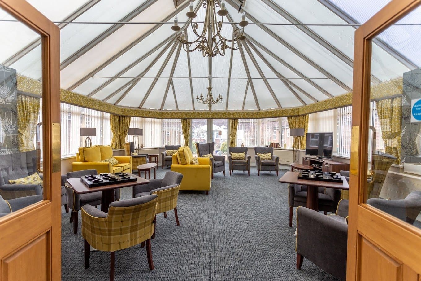 Activity Room at Monread Lodge Care Home in Hertfordshire, East of England