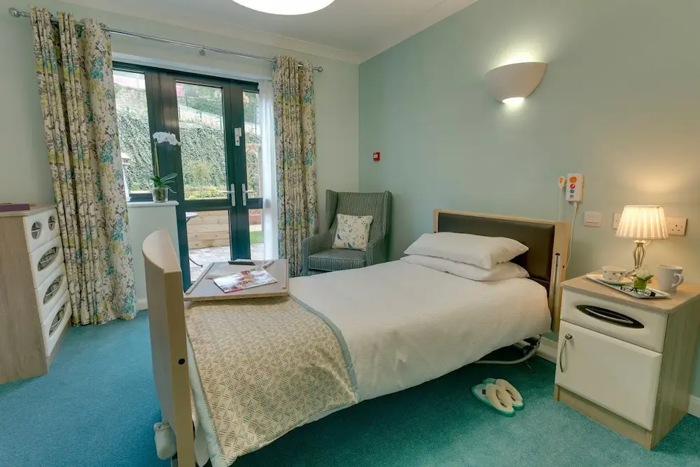 Murrayside Care Home bedroom