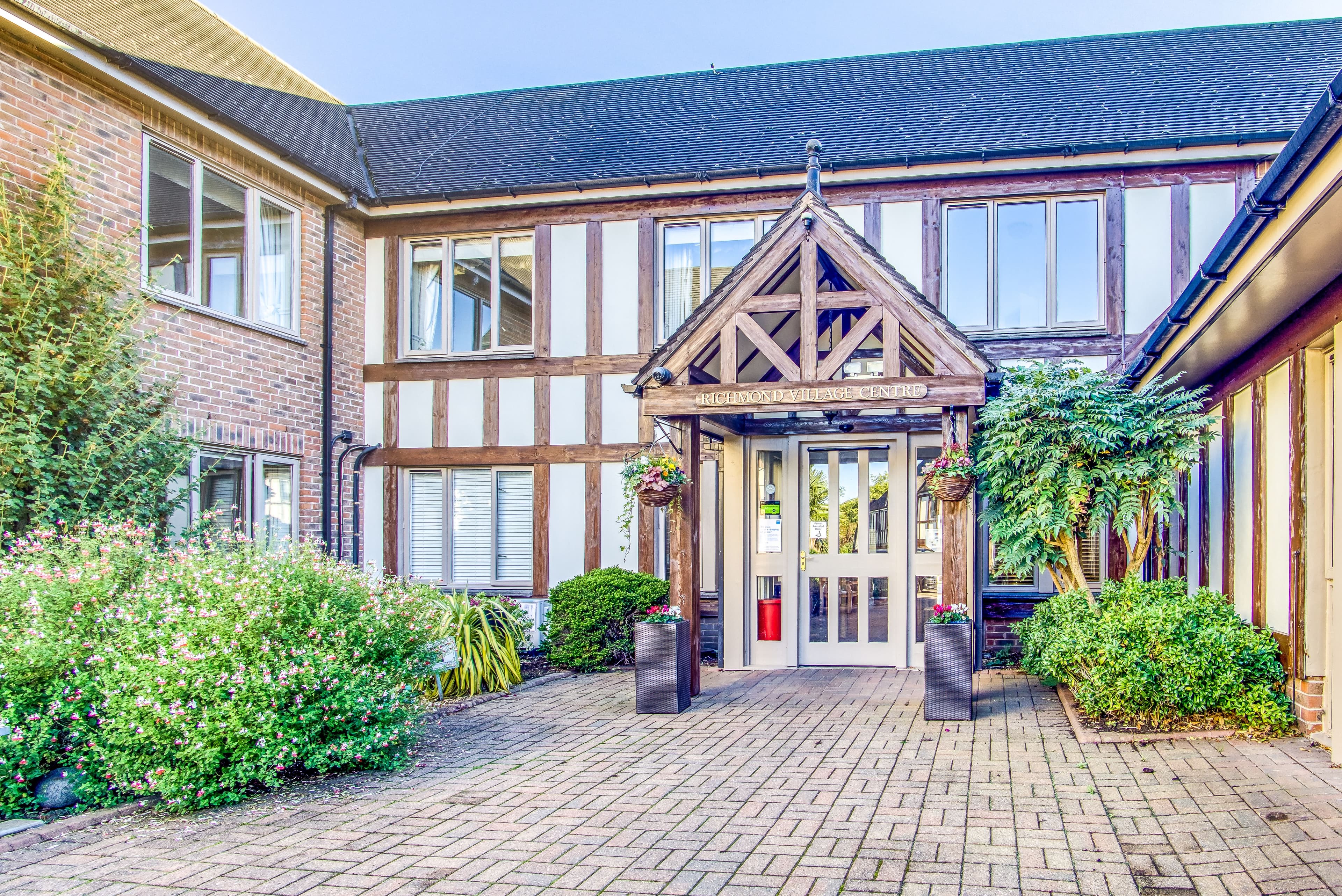 Exterior of Nantwich care home in Nantwich, Cheshire