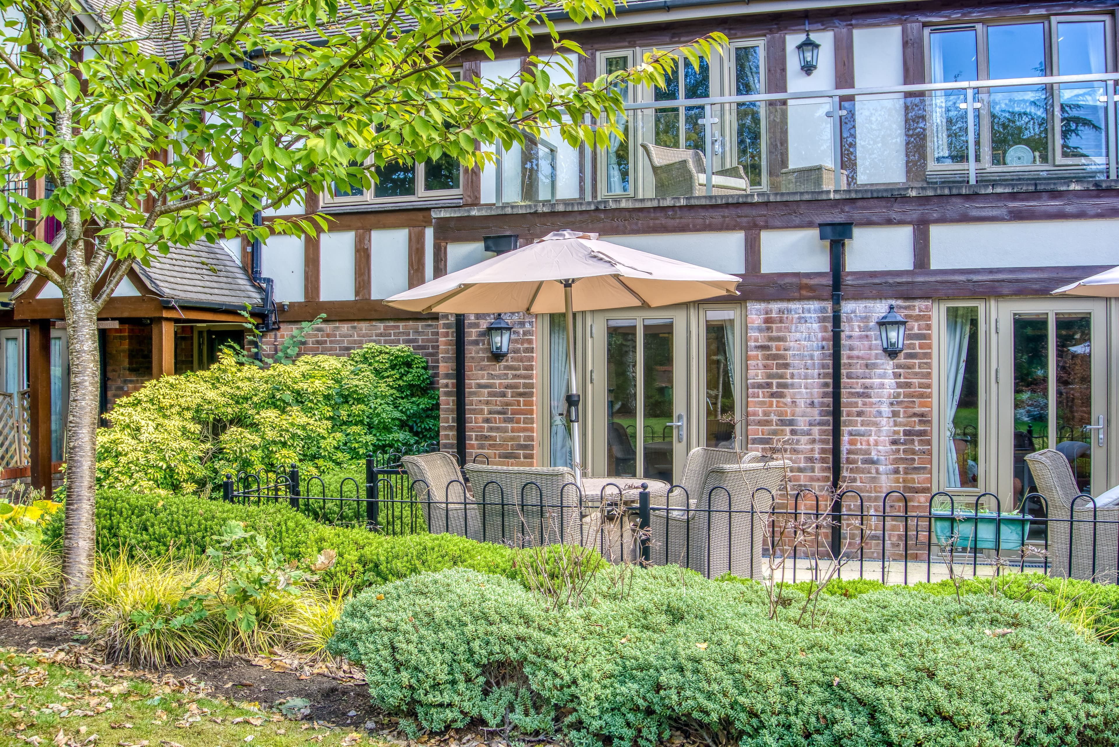 Garden of Nantwich care home in Nantwich, Cheshire