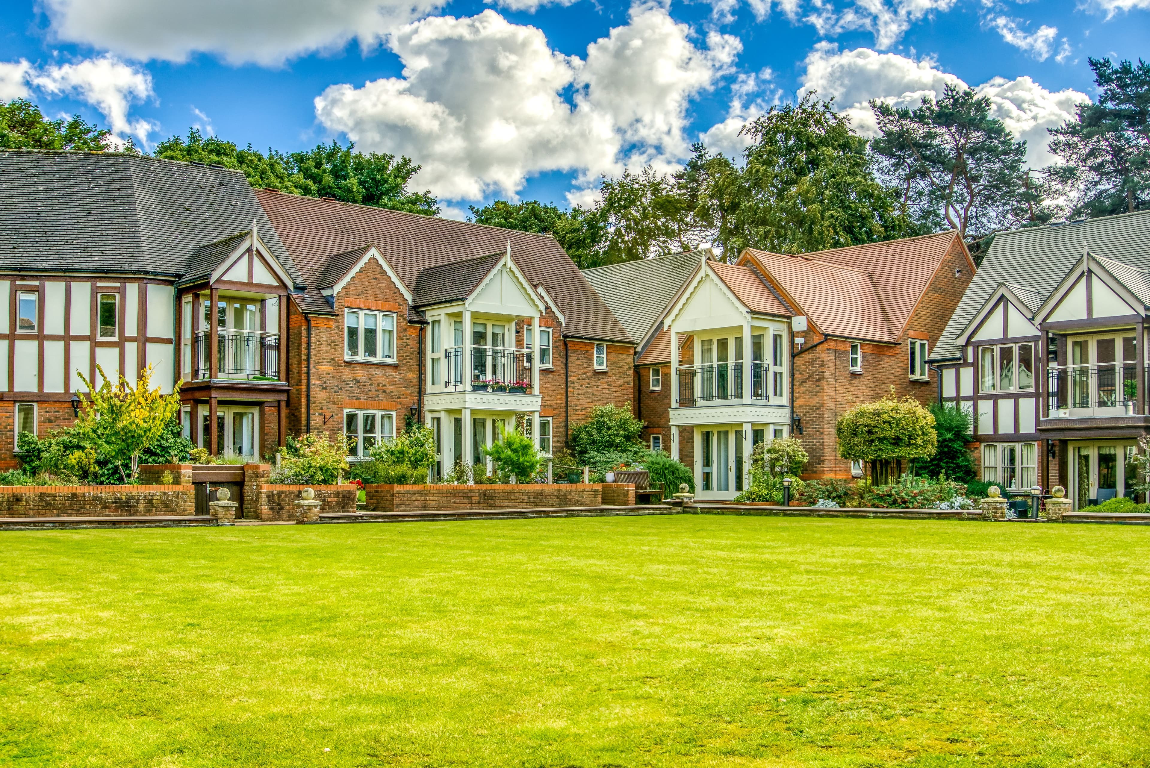 Exterior of Nantwich care home in Nantwich, Cheshire