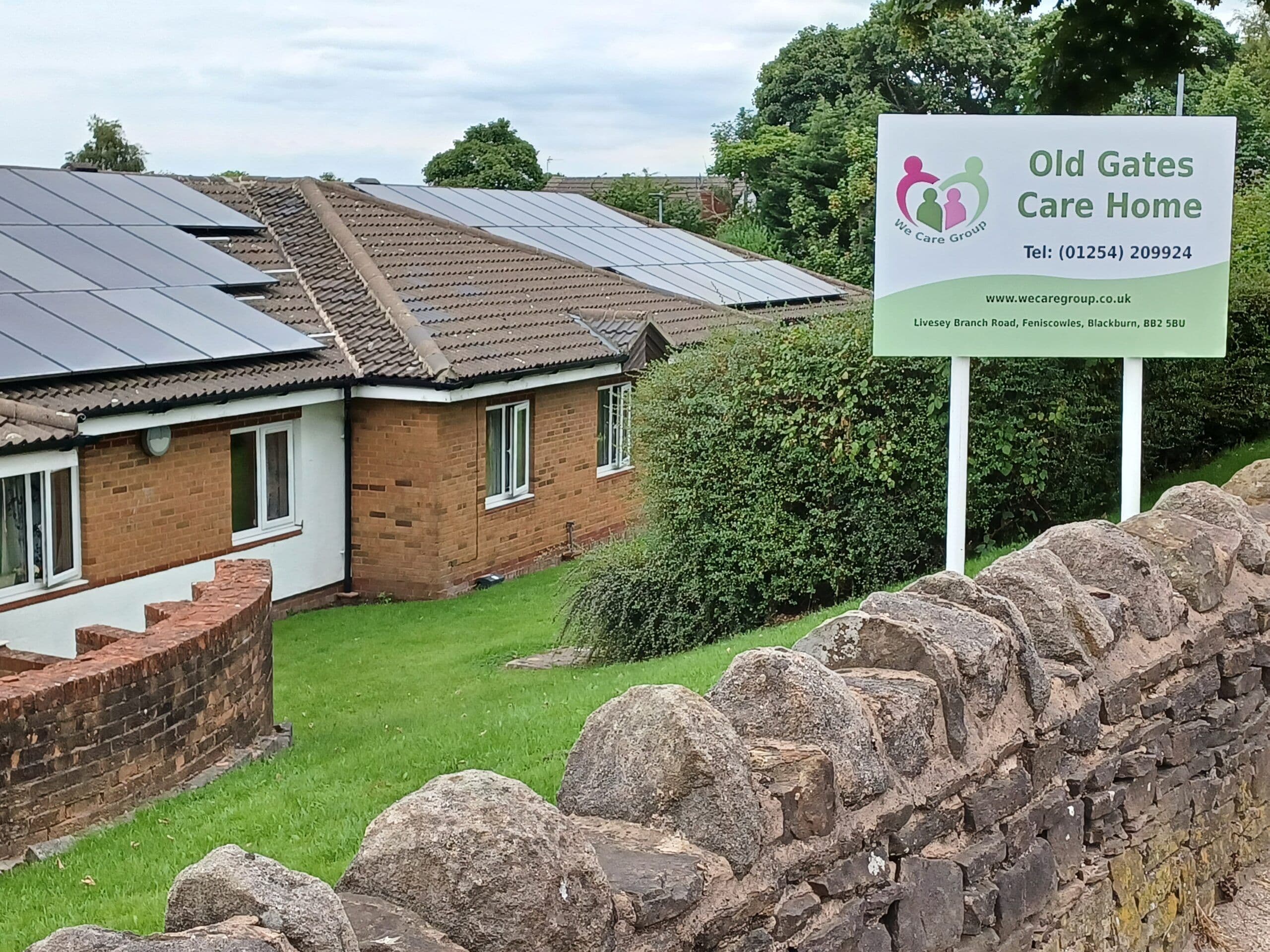 exterior at Old Gates Care Home, Blackburn