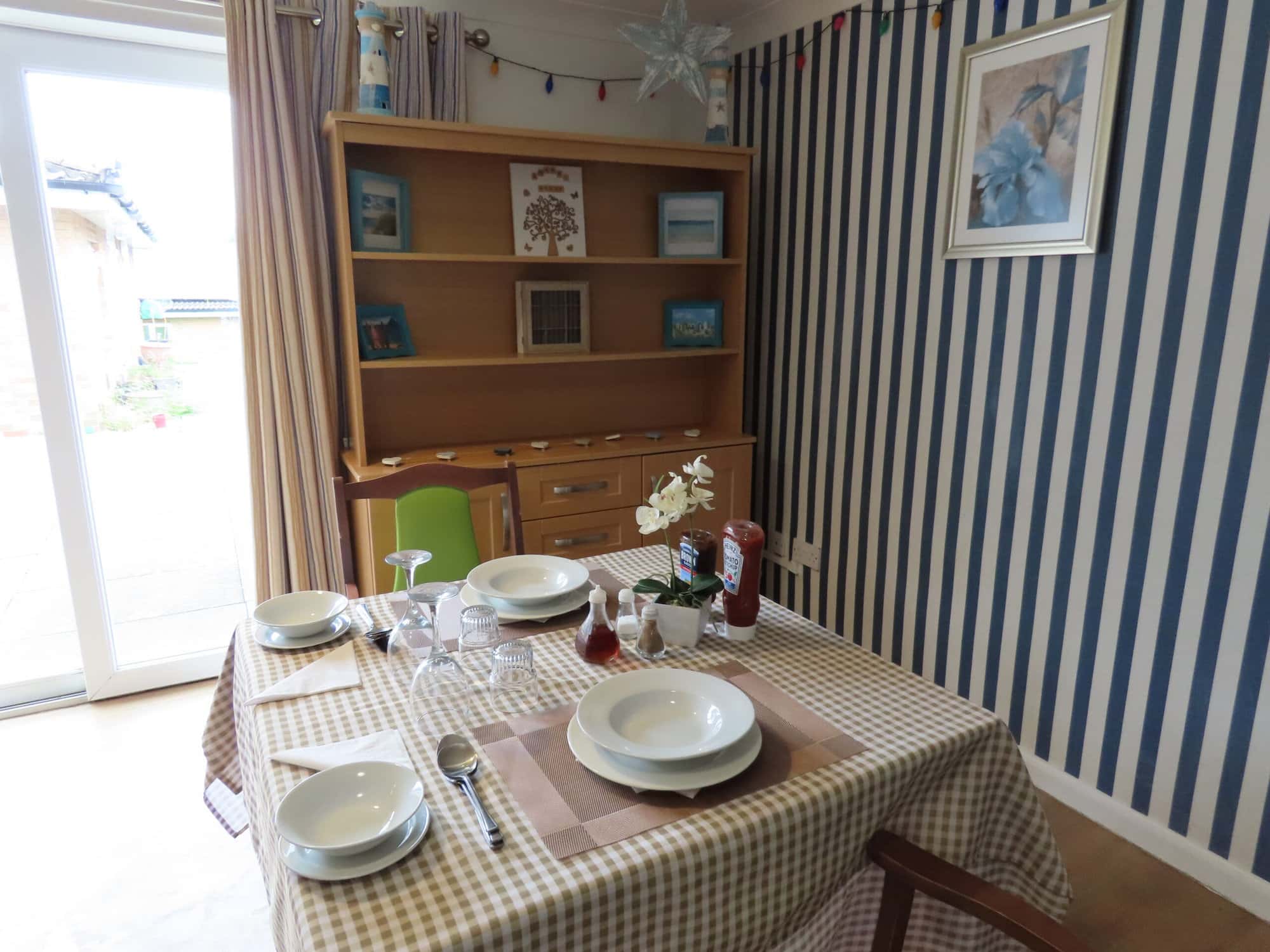 dining area at Old Gates Care Home, Blackburn