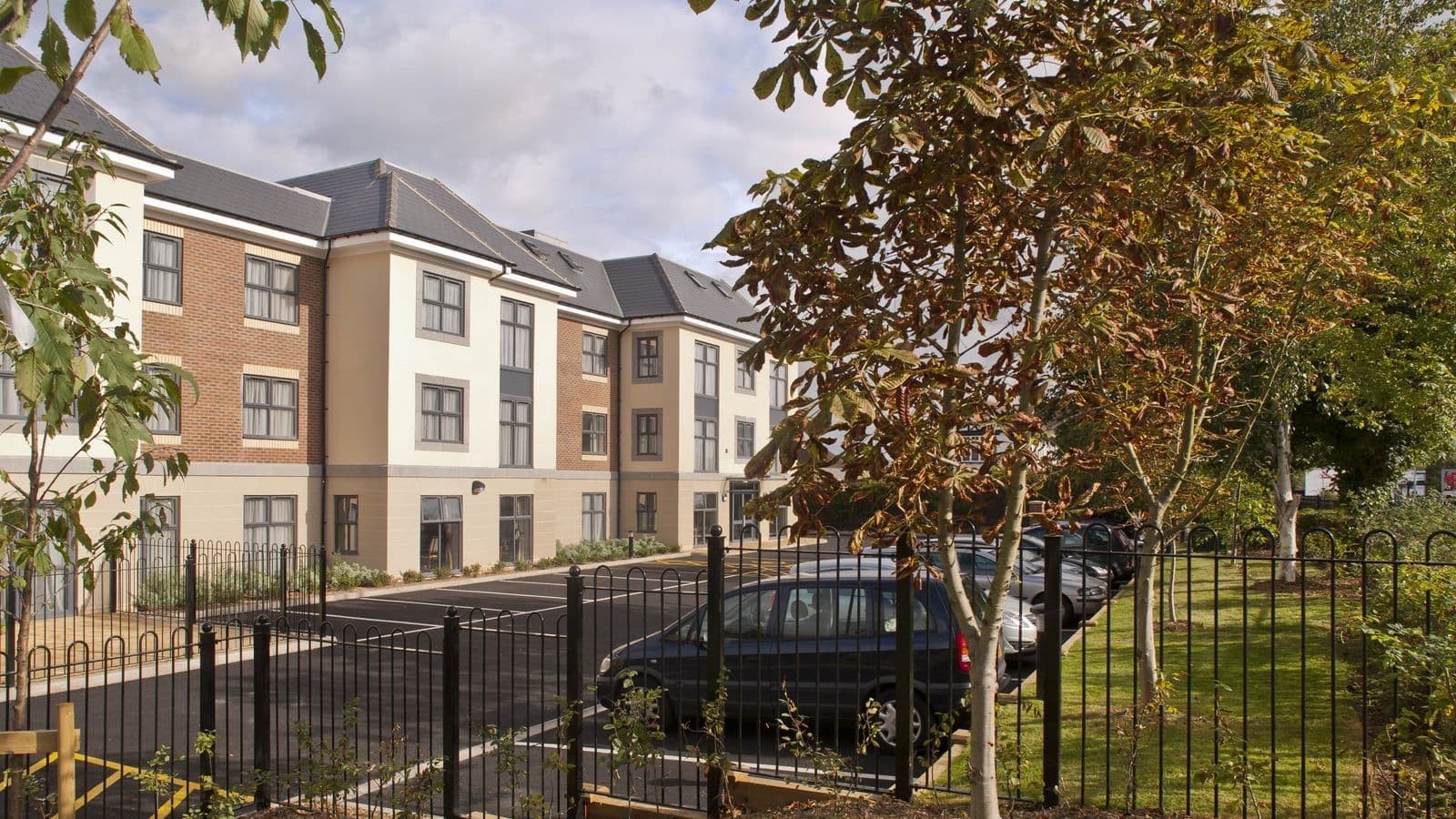 Exterior of The Orchard Care Home in Hertfordshire, East of England