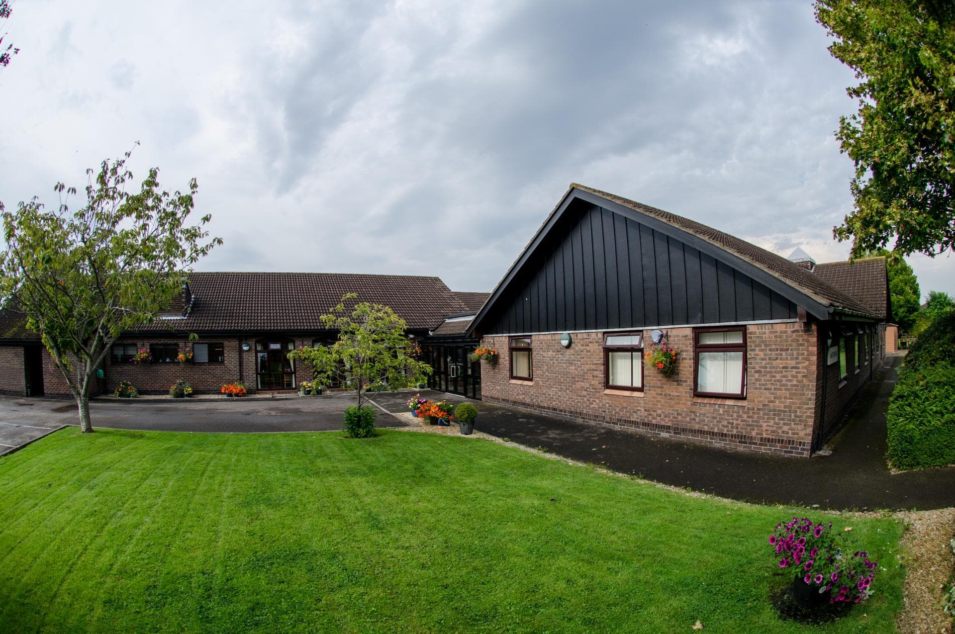 Exterior of Watersmead Care Home in Westbury, Wiltshire