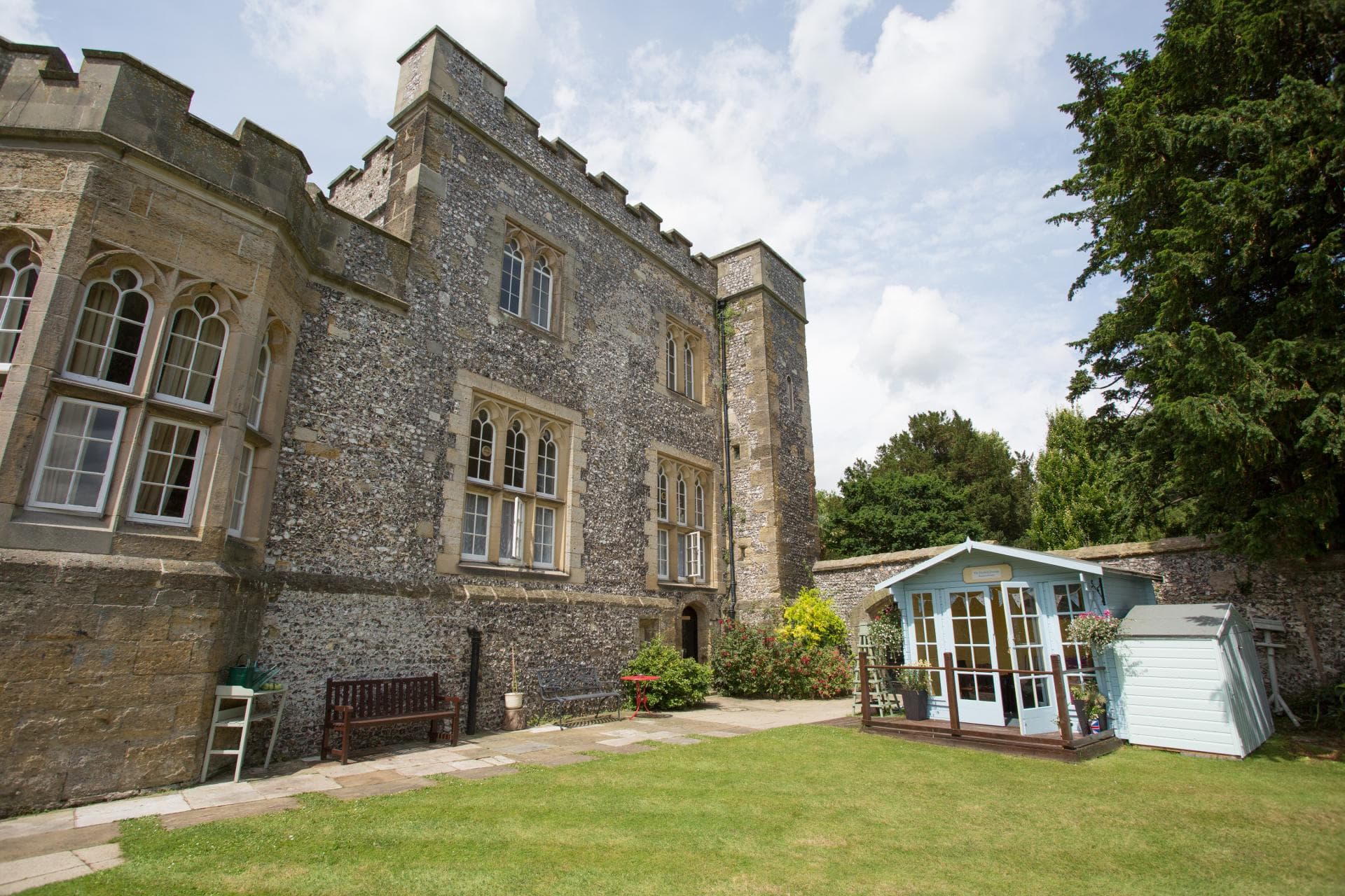 Exterior of St Wilfrid's Priory in Arundel, West Sussex