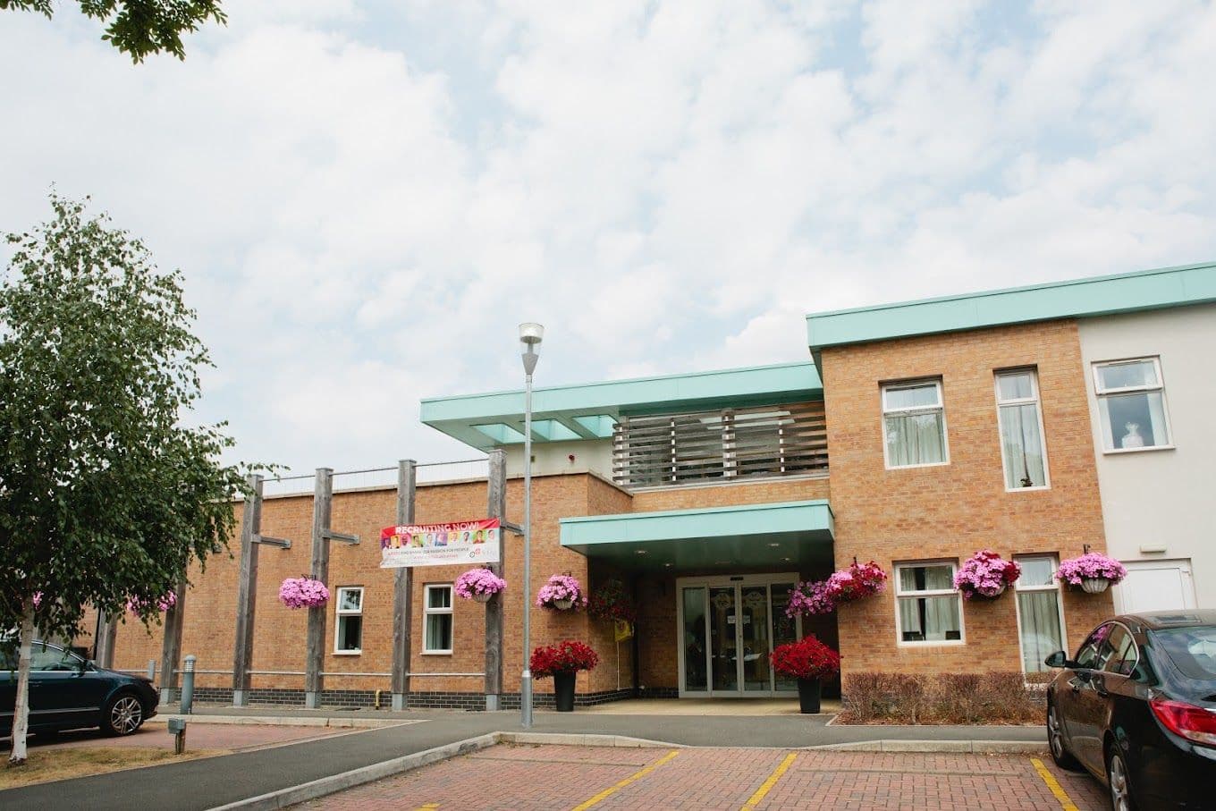 Exterior of Monkscroft Care Home in Cheltenham, Gloucestershire