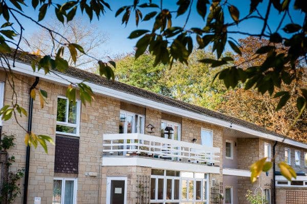 Exterior of Paternoster House Care Home in Cirencester, Cotsworld