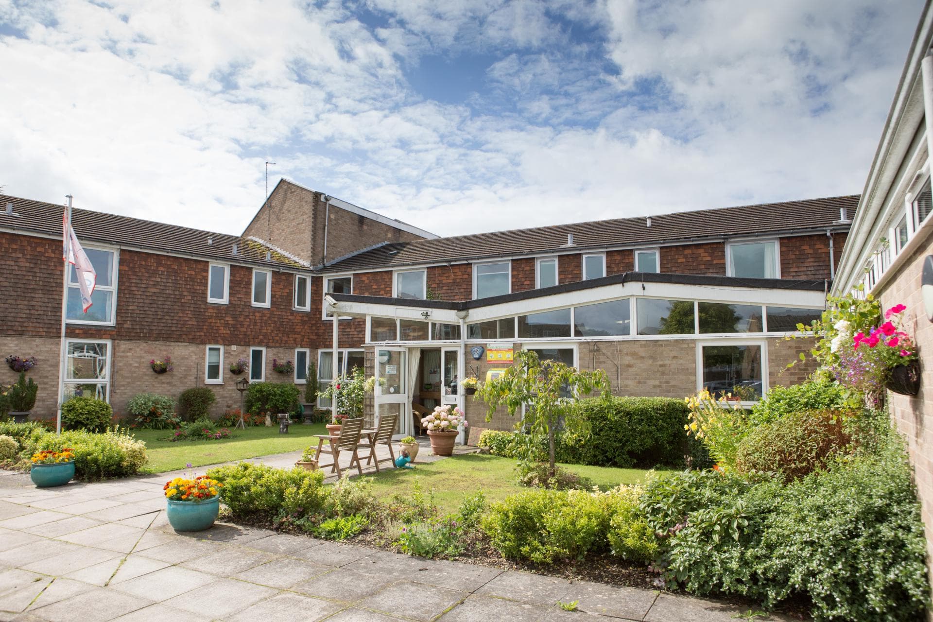 Exterior of Ridgeway House Care Home in Swindon,Wiltshire