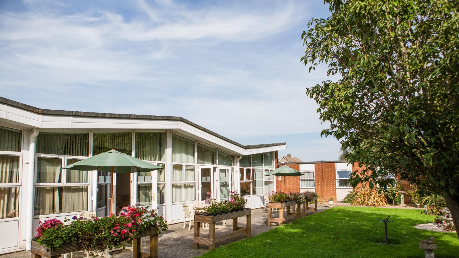 Exterior of Southfields House in Spalding, Lincolnshire