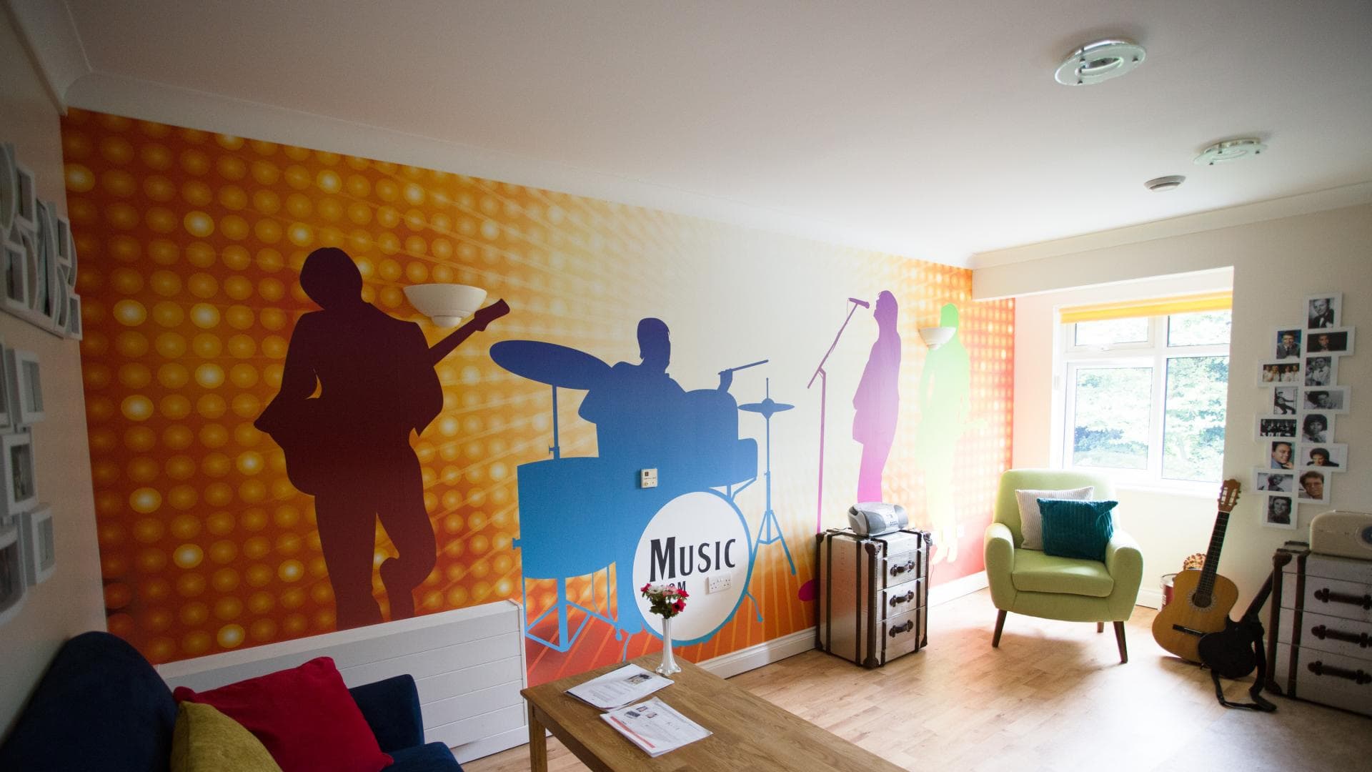 Communal Area at The Meadows Care Home in Didcot, Oxfordshire