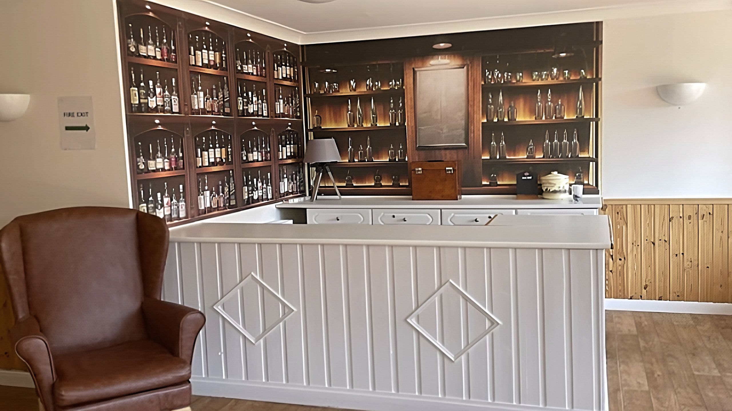 Bar Area of Park Springs Care Home in Motherwell, North Lanarkshire