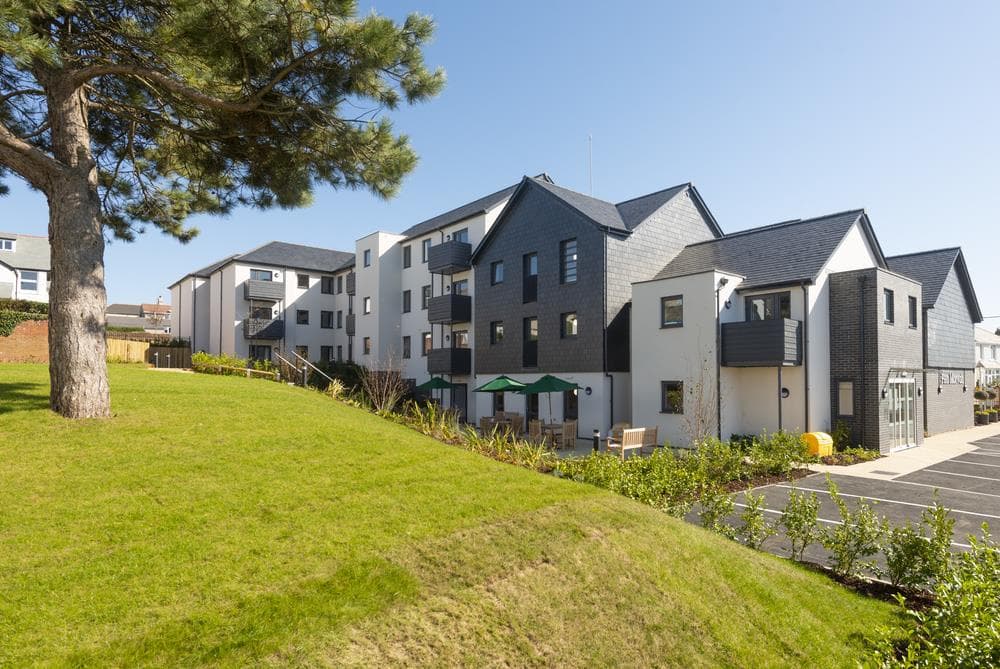 Exterior of Pen Morvah Retirement Development in Bude, Cornwall