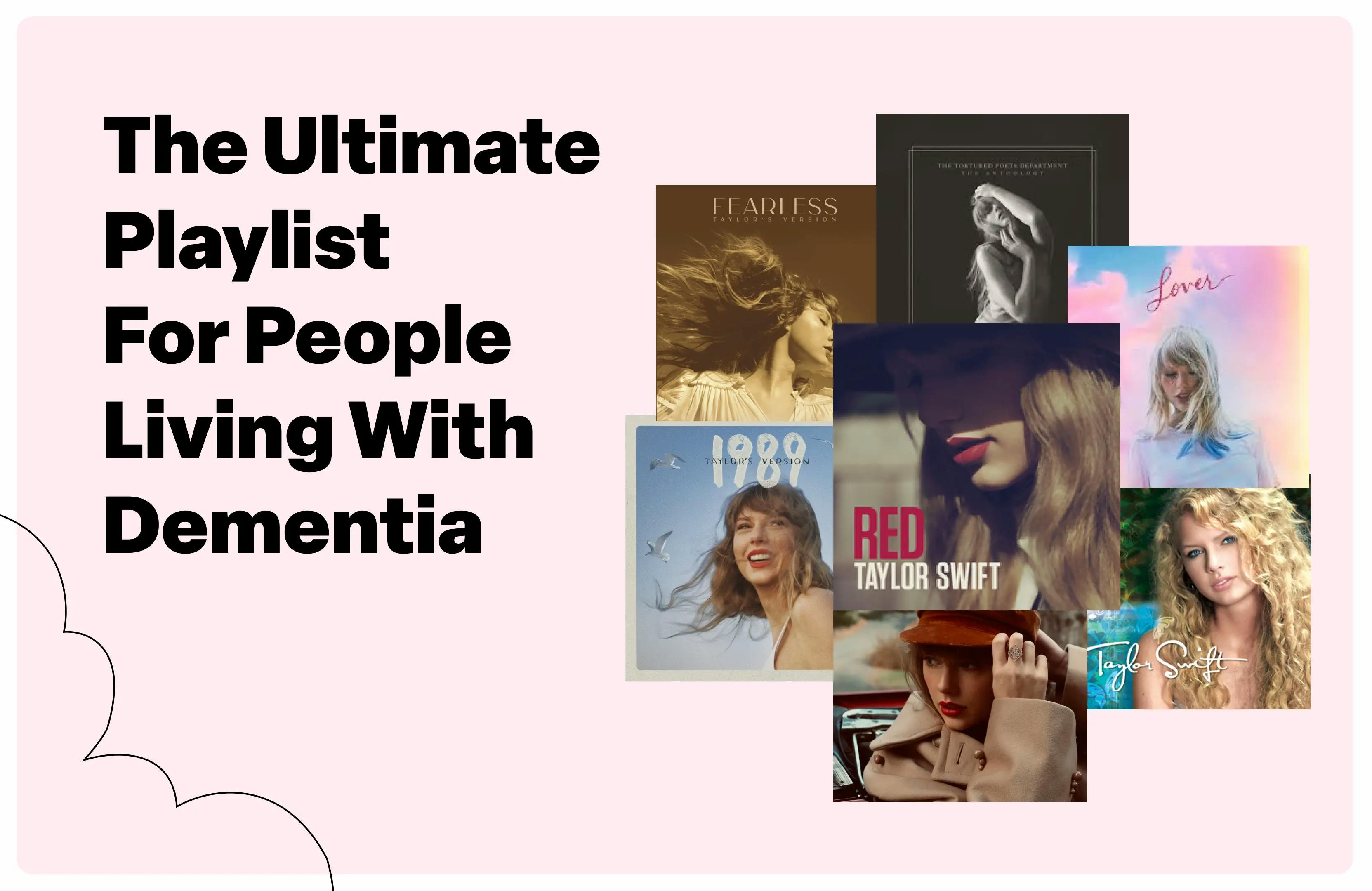Playlist for people living with dementia graphic