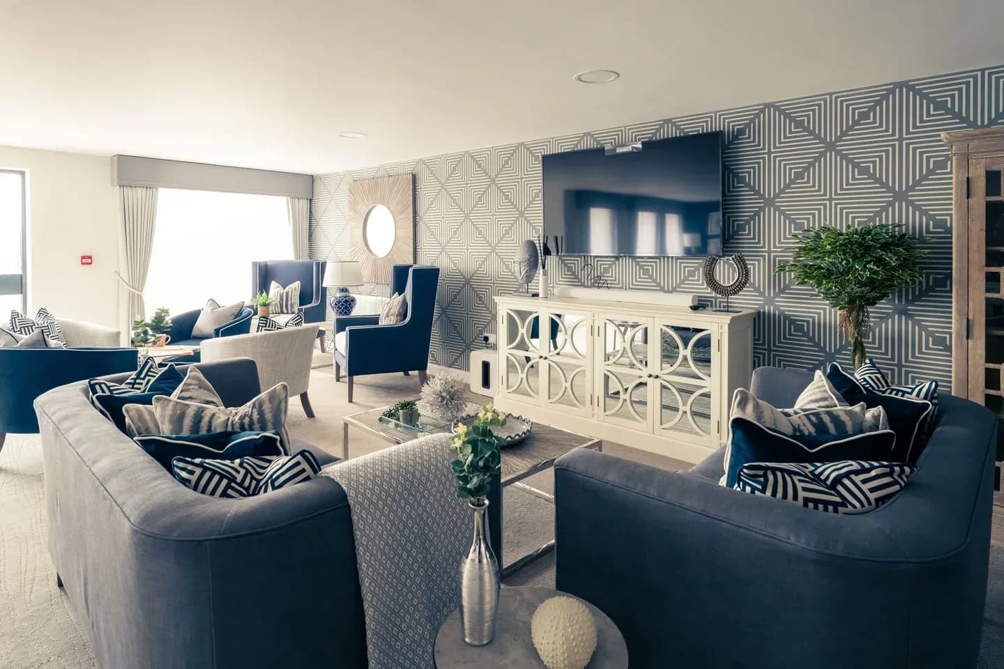 Communal Lounge at Medford House Retirement Development in Croydon, Greater London