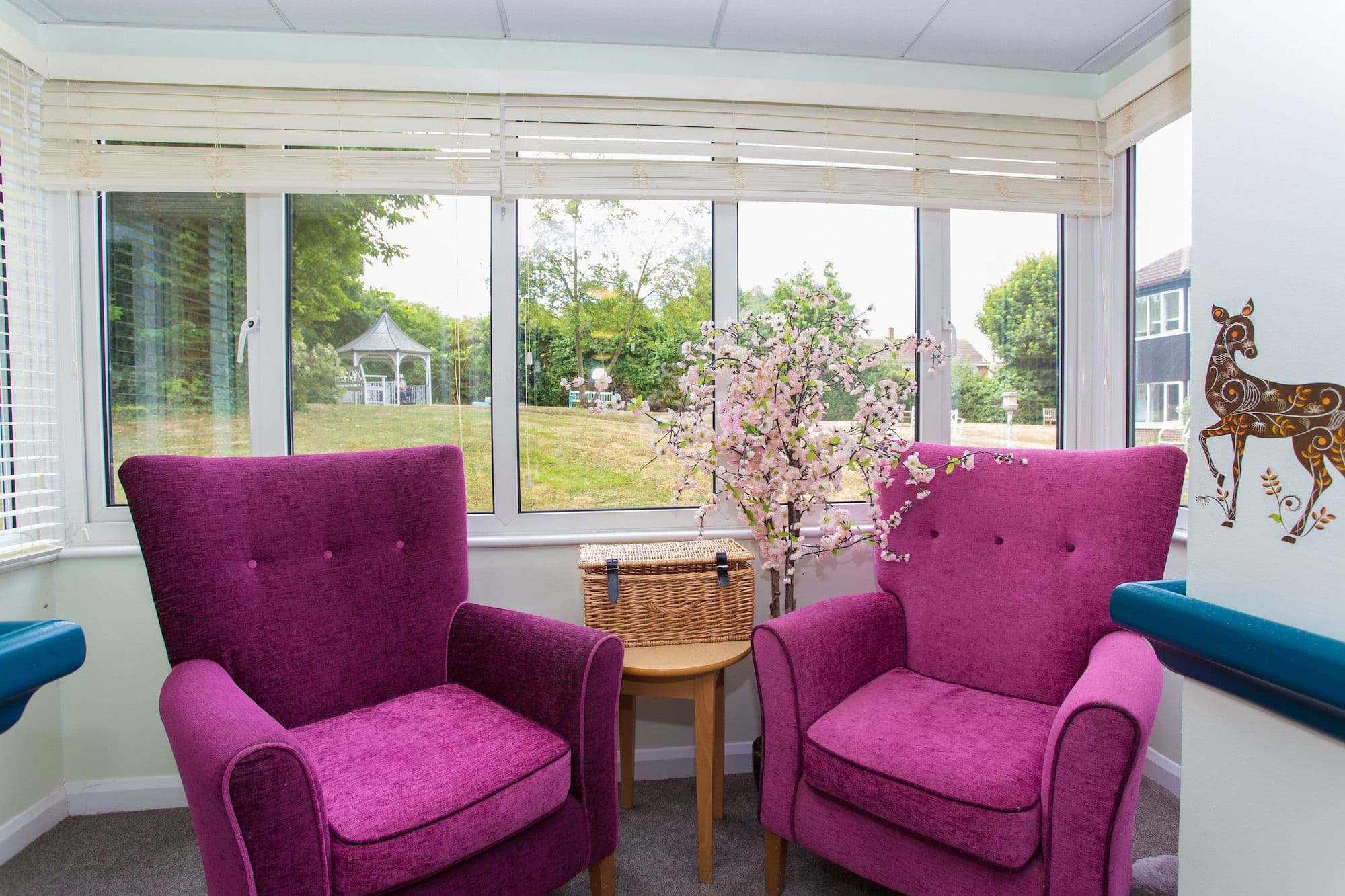 Communal Area at Providence Court care Home in Baldock, Hertfordshire