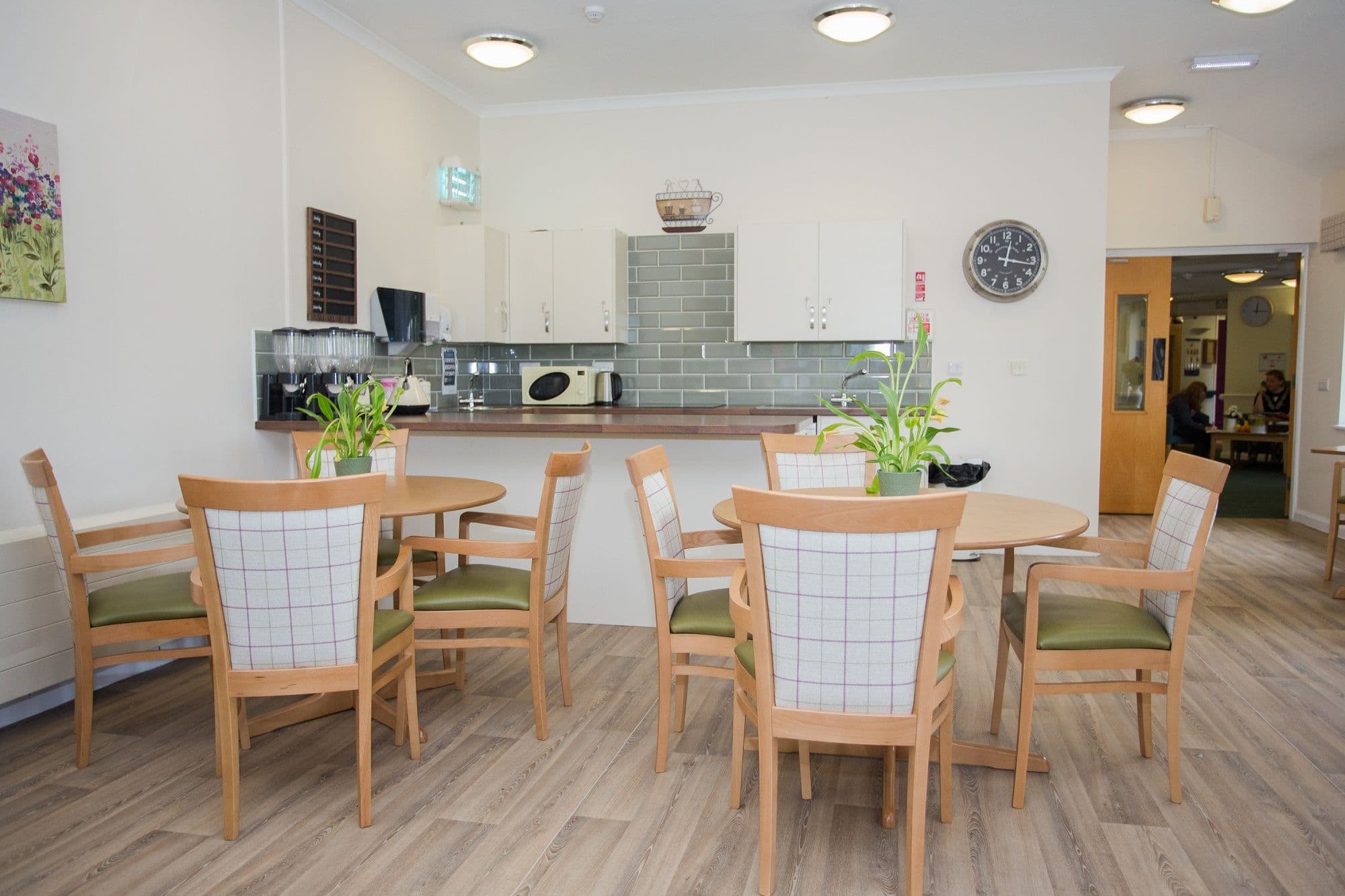 Dining Area at Providence Court care Home in Baldock, Hertfordshire