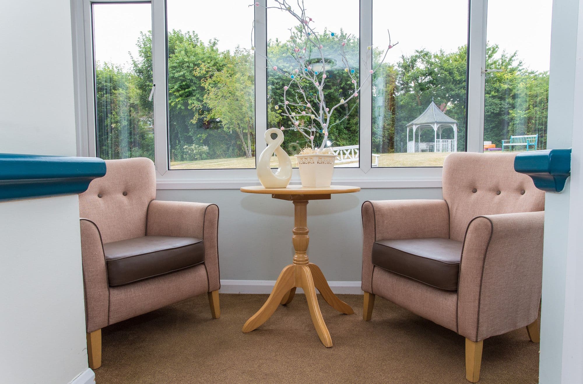 Communal Area at Providence Court care Home in Baldock, Hertfordshire